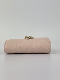My Dior Glycine Wallet in Powder Pink Cannage Lambskin