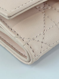 My Dior Glycine Wallet in Powder Pink Cannage Lambskin