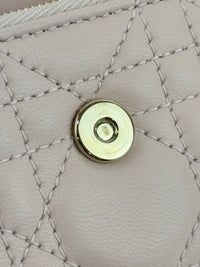 My Dior Glycine Wallet in Powder Pink Cannage Lambskin