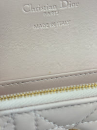 My Dior Glycine Wallet in Powder Pink Cannage Lambskin