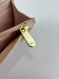 My Dior Glycine Wallet in Powder Pink Cannage Lambskin