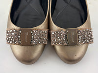 Varina Ballet Flats Metallic Gold Size 35.5