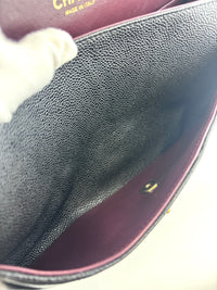 Classic Jumbo Flap Bag in Black Caviar GHW