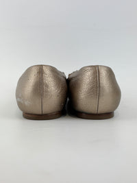 Varina Ballet Flats Metallic Gold Size 35.5