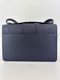 Montaigne Shoulder Bag in Navy Blue Matte BHW