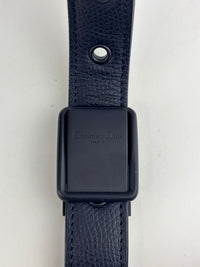 Montaigne Shoulder Bag in Navy Blue Matte BHW