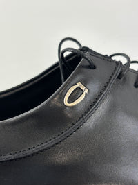 Studio Cap-Toe Oxford Shoes in Black Size 6 EEE