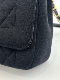 Small Chic with Me Jersey Flap Black