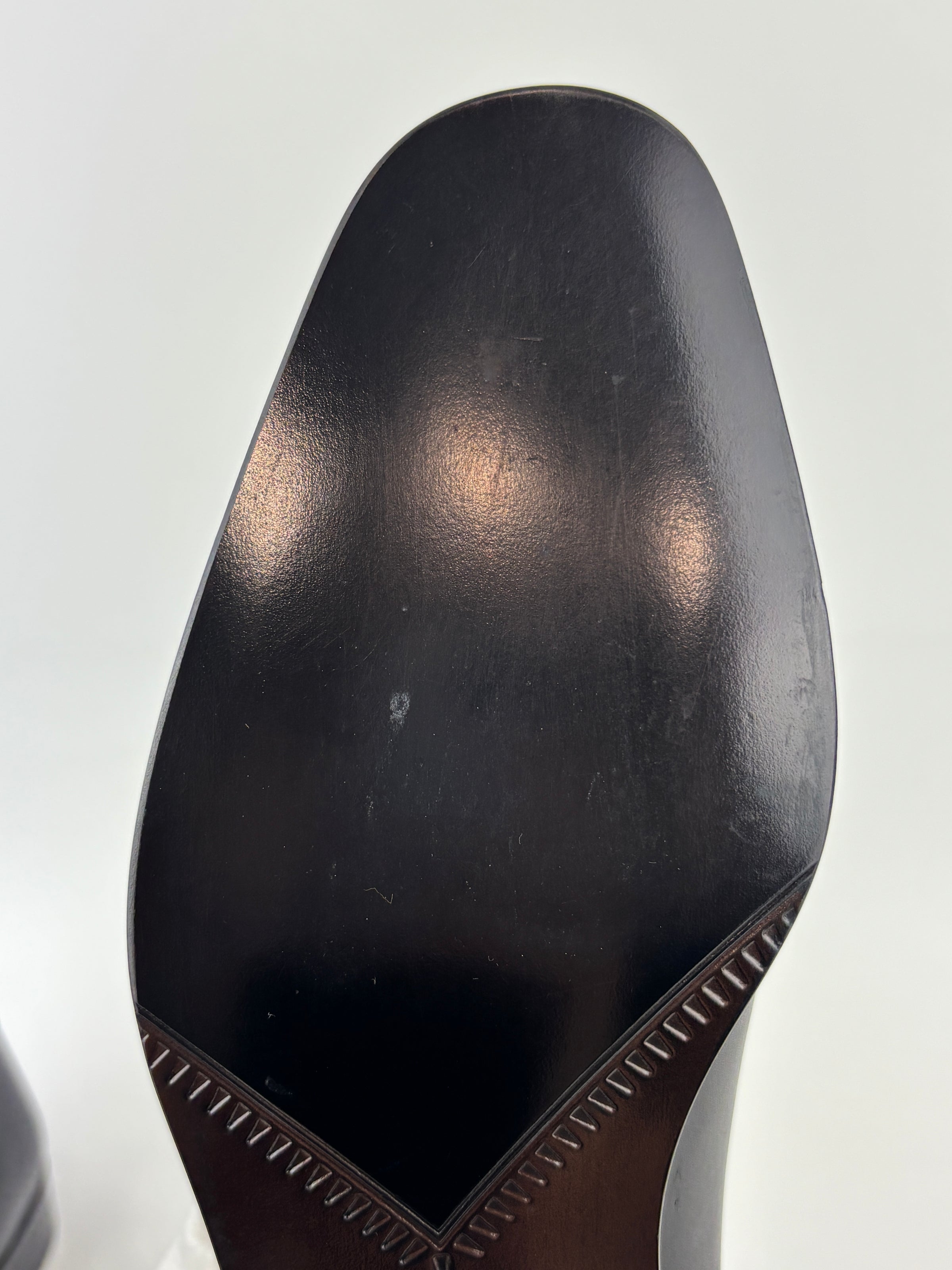 Studio Cap-Toe Oxford Shoes in Black Size 6 EEE
