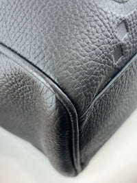 Medium Jumbo GG Leather Tote Bag in Black