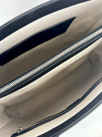 Medium Jumbo GG Leather Tote Bag in Black