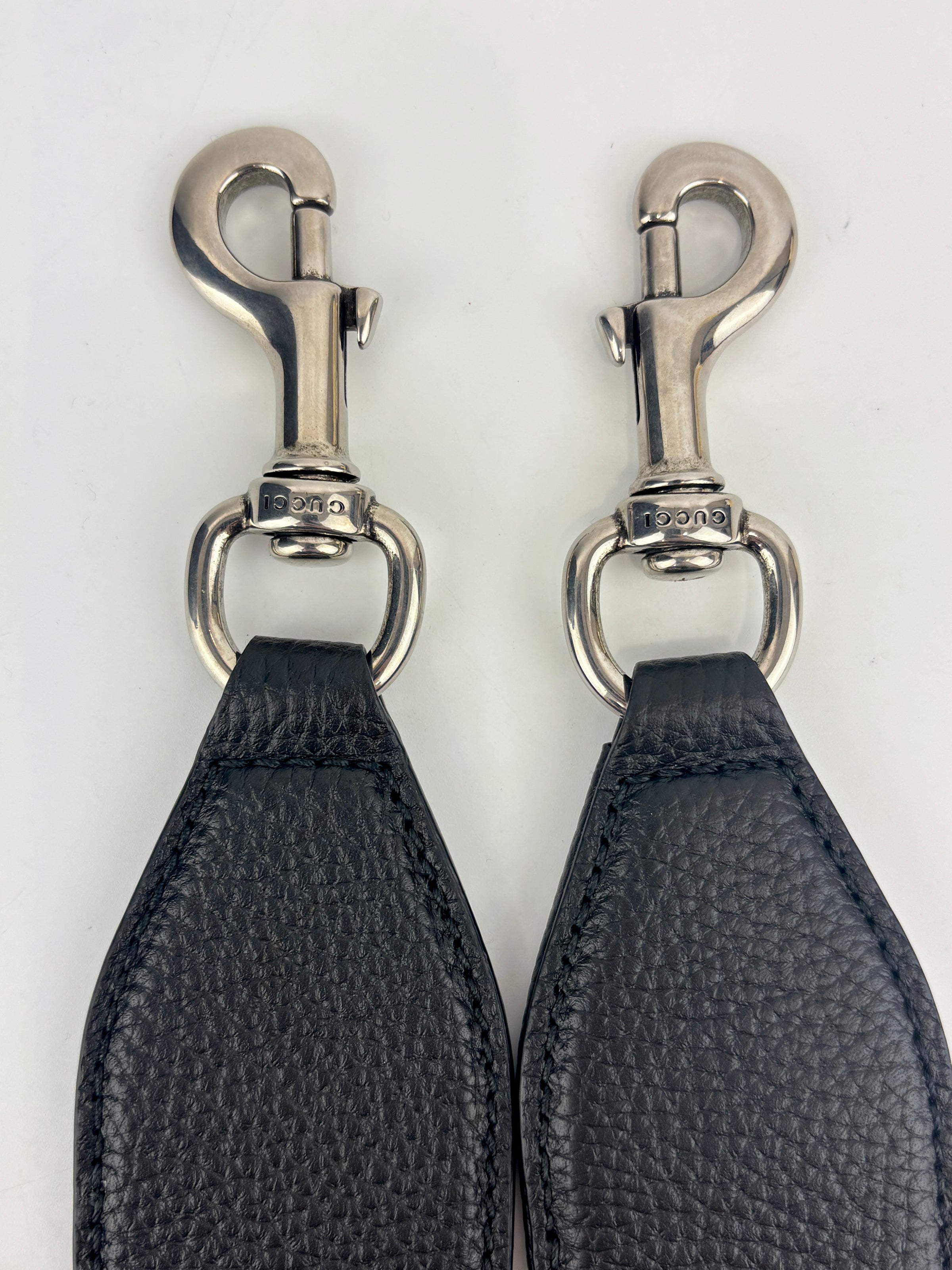 Medium Jumbo GG Leather Tote Bag in Black