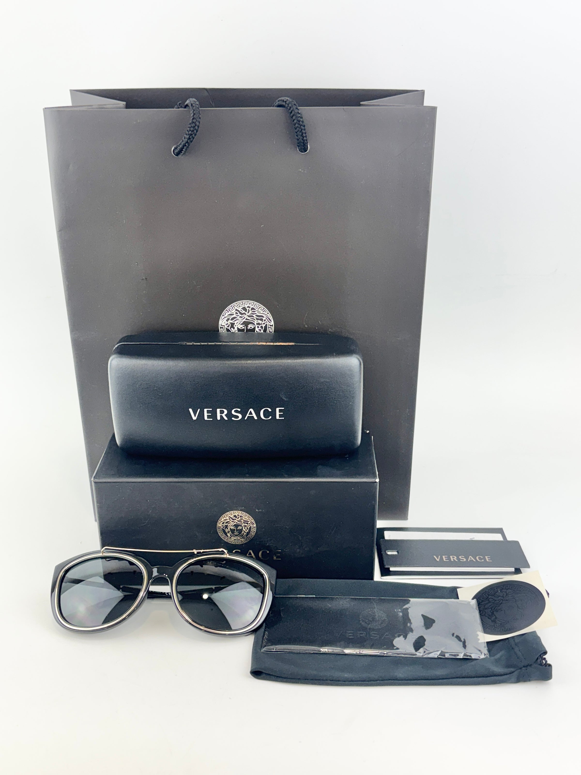 MOD. 4336 GB1/87 Black Sunglasses Plastic Frame