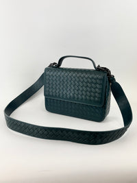 Intrecciato Alumna Top Handle Bag