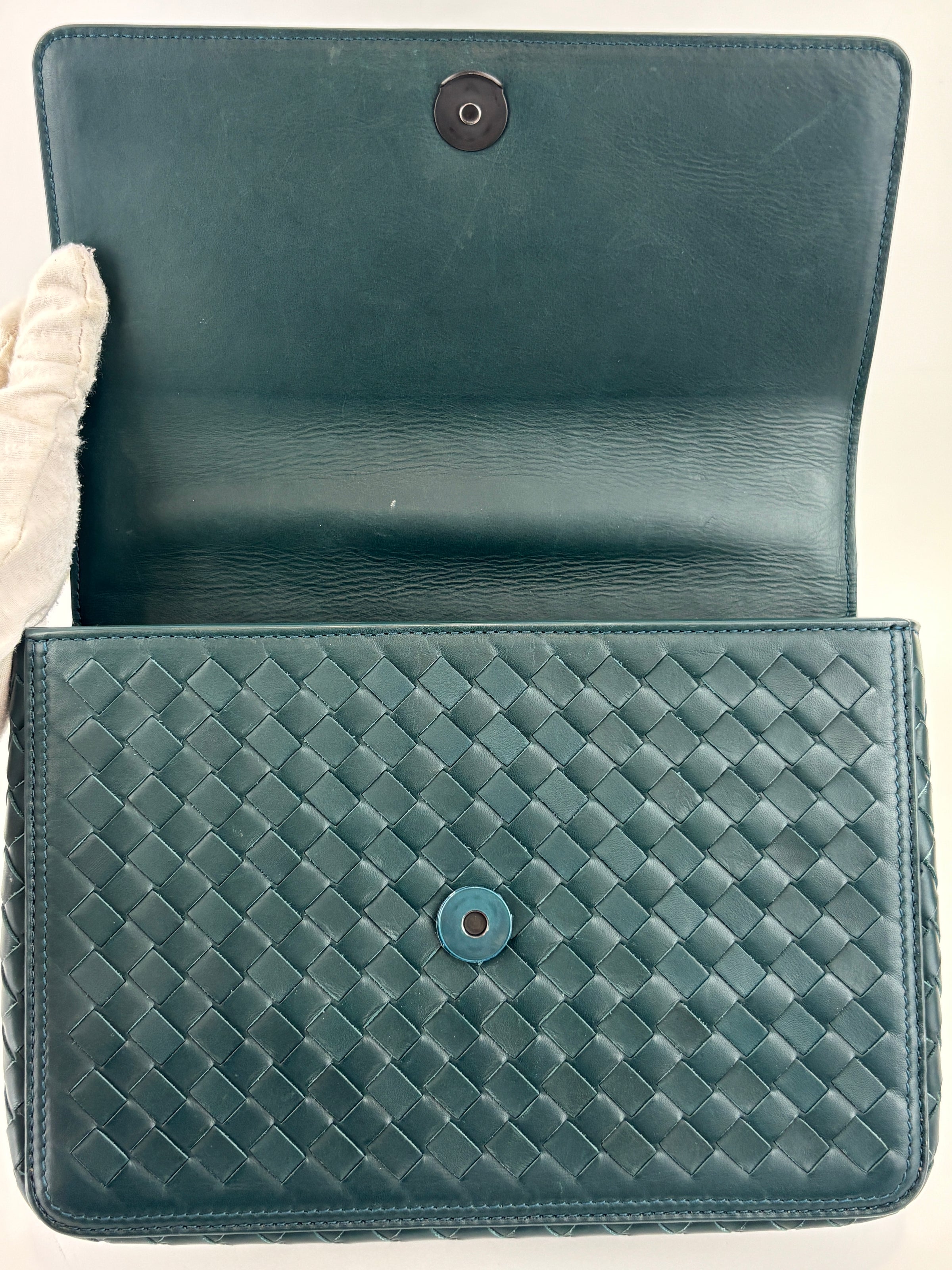 Intrecciato Alumna Top Handle Bag