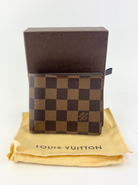 Damier Ebene Damier Canvas Multiple Wallet