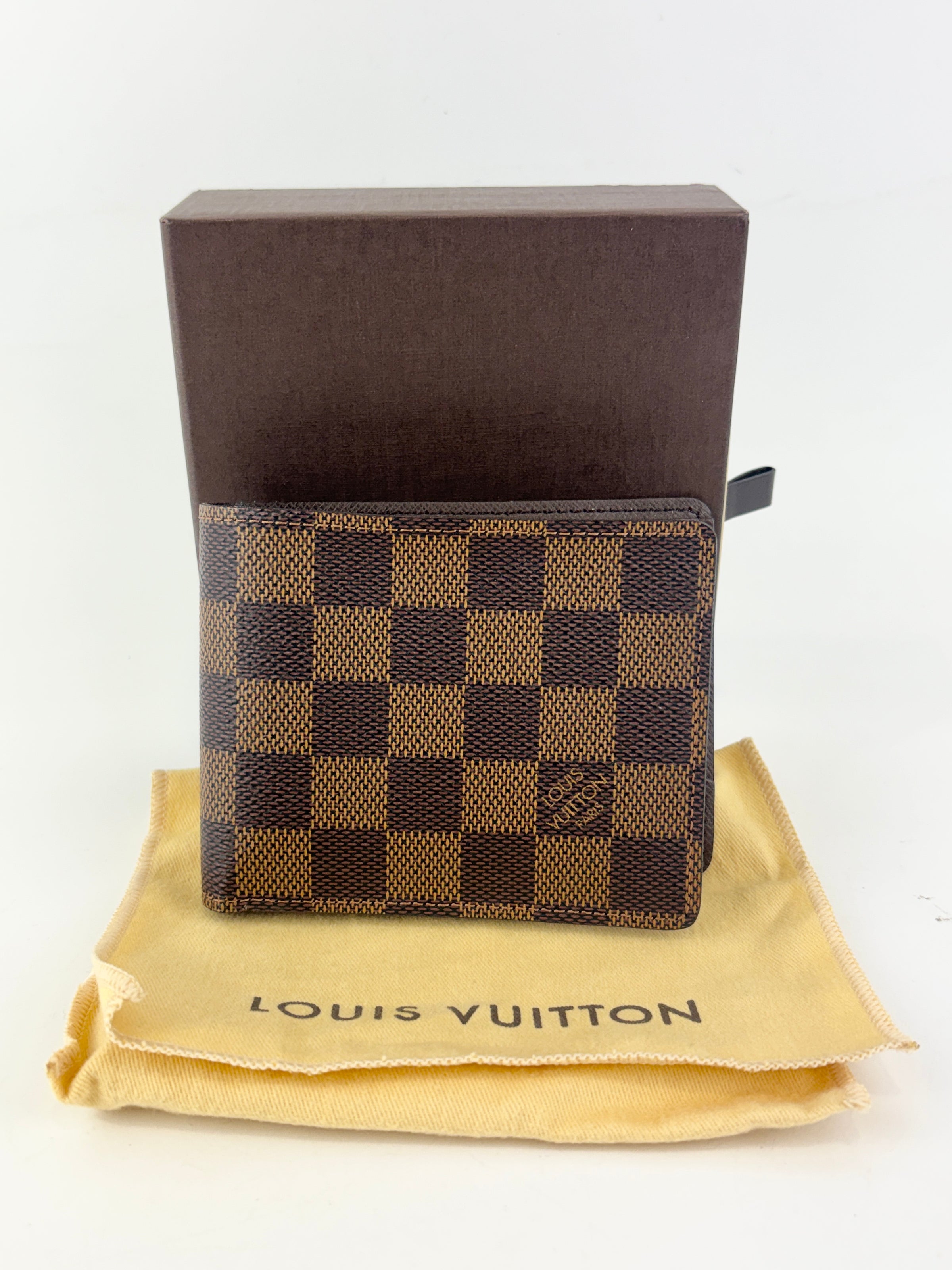 Damier Ebene Damier Canvas Multiple Wallet