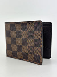 Damier Ebene Damier Canvas Multiple Wallet