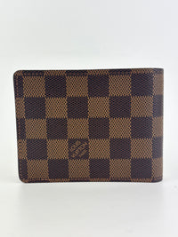 Damier Ebene Damier Canvas Multiple Wallet