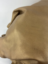 Nappa Aire Gold Anagram Leather Tote