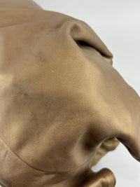 Nappa Aire Gold Anagram Leather Tote