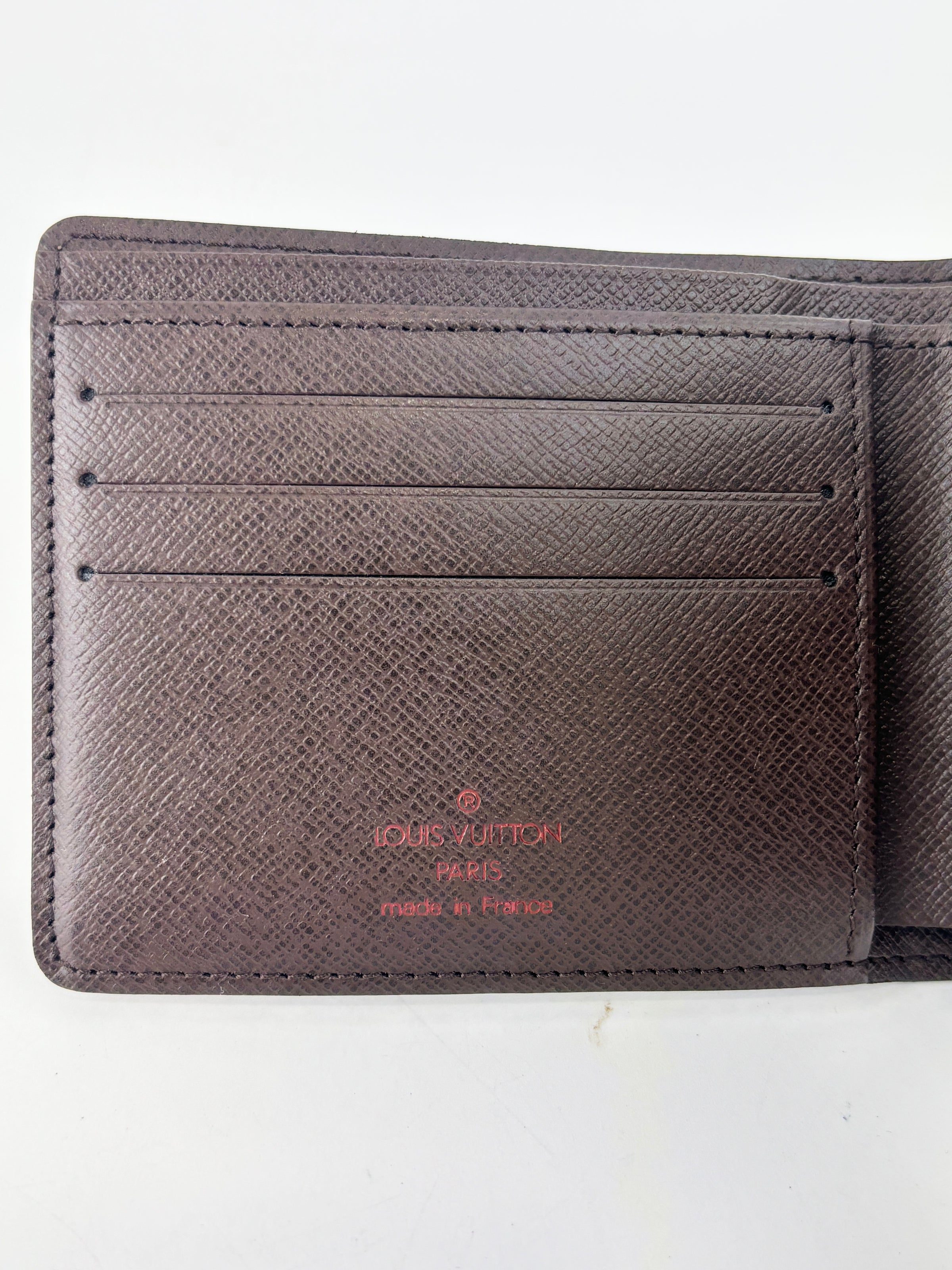 Damier Ebene Damier Canvas Multiple Wallet
