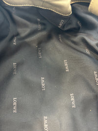 Nappa Aire Gold Anagram Leather Tote