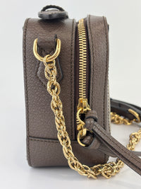 Beige GG Supreme Coated Canvas Ophidia Mini Square Shoulder Bag