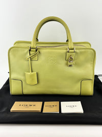 Amazona 36 in Olive Green Lambskin Leather