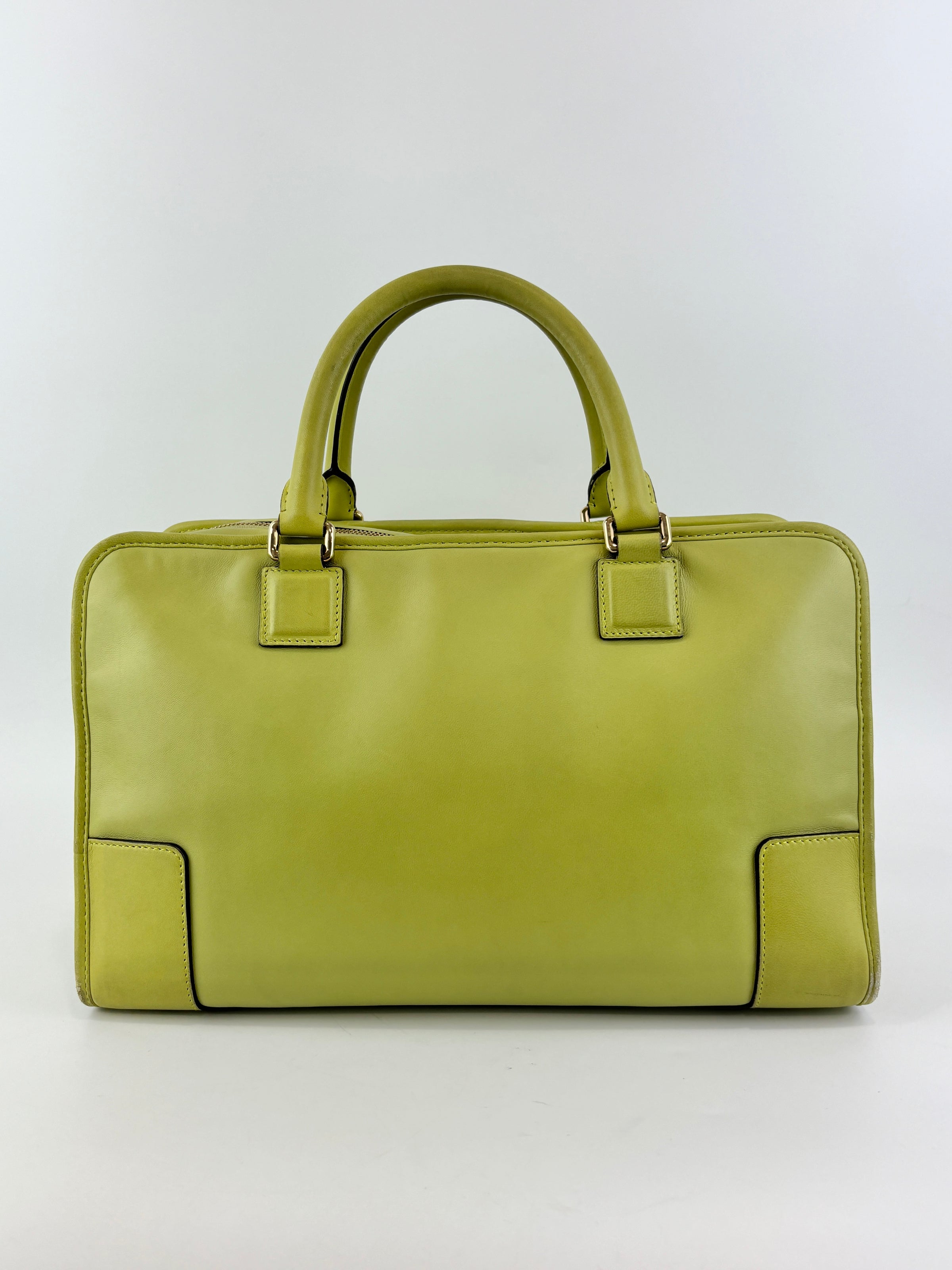 Amazona 36 in Olive Green Lambskin Leather