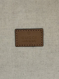 715671 Koi Calfskin Large GG Jacquard/Canvas Bauletto Duffle Bag