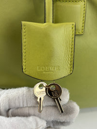Amazona 36 in Olive Green Lambskin Leather
