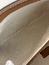 715671 Koi Calfskin Large GG Jacquard/Canvas Bauletto Duffle Bag