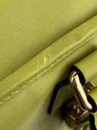 Amazona 36 in Olive Green Lambskin Leather