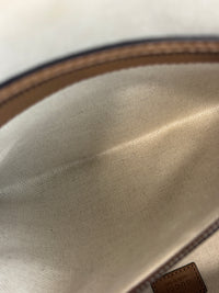 715671 Koi Calfskin Large GG Jacquard/Canvas Bauletto Duffle Bag