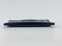 Navy Blue Oblique 30 Montaigne Freesia Card Holder