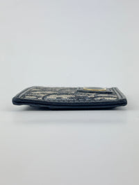 Navy Blue Oblique 30 Montaigne Freesia Card Holder
