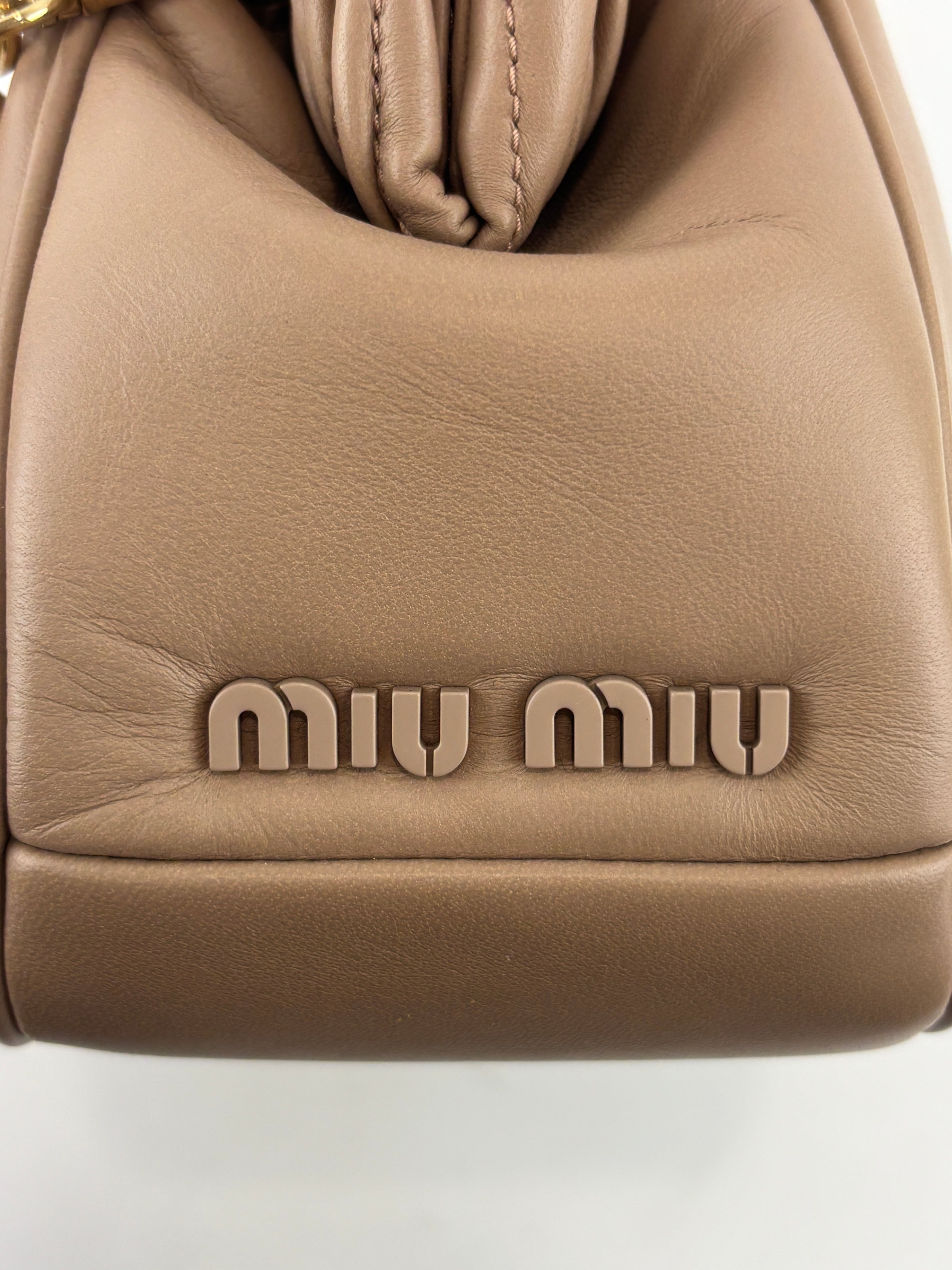 5BF110 Cammeo Matelasse Nappa Leather Bag
