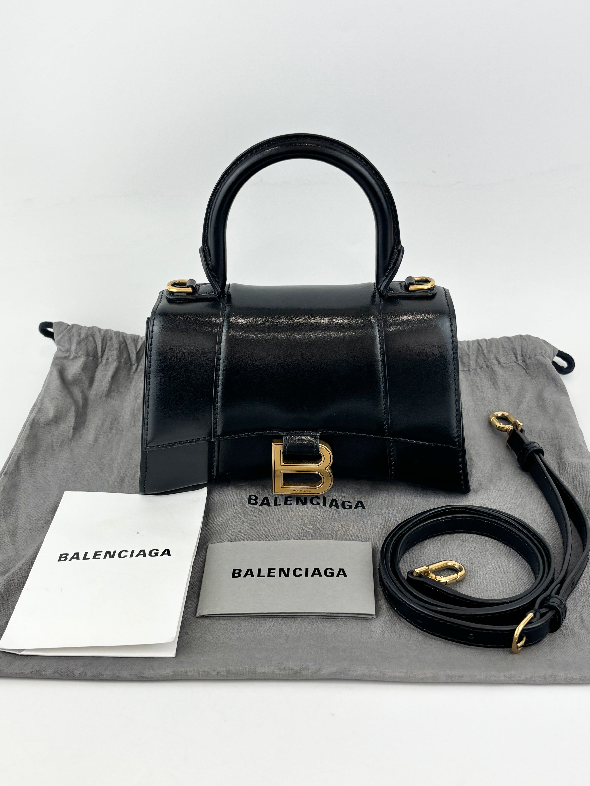 Hourglass XS Bag Black
