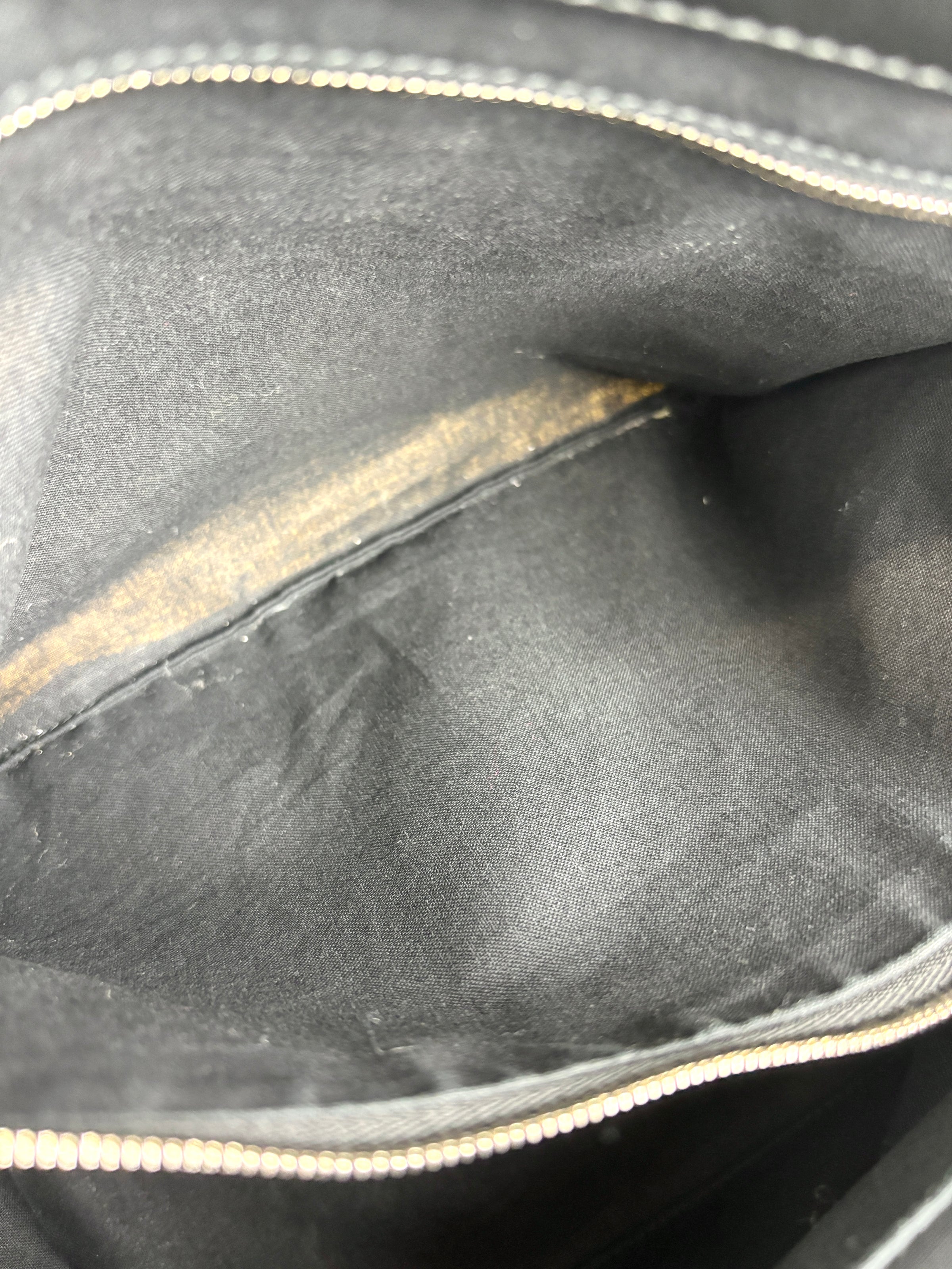 Cities Paris Jumbo Small Tote Bag In Beige Canvas With Black Leather Trim