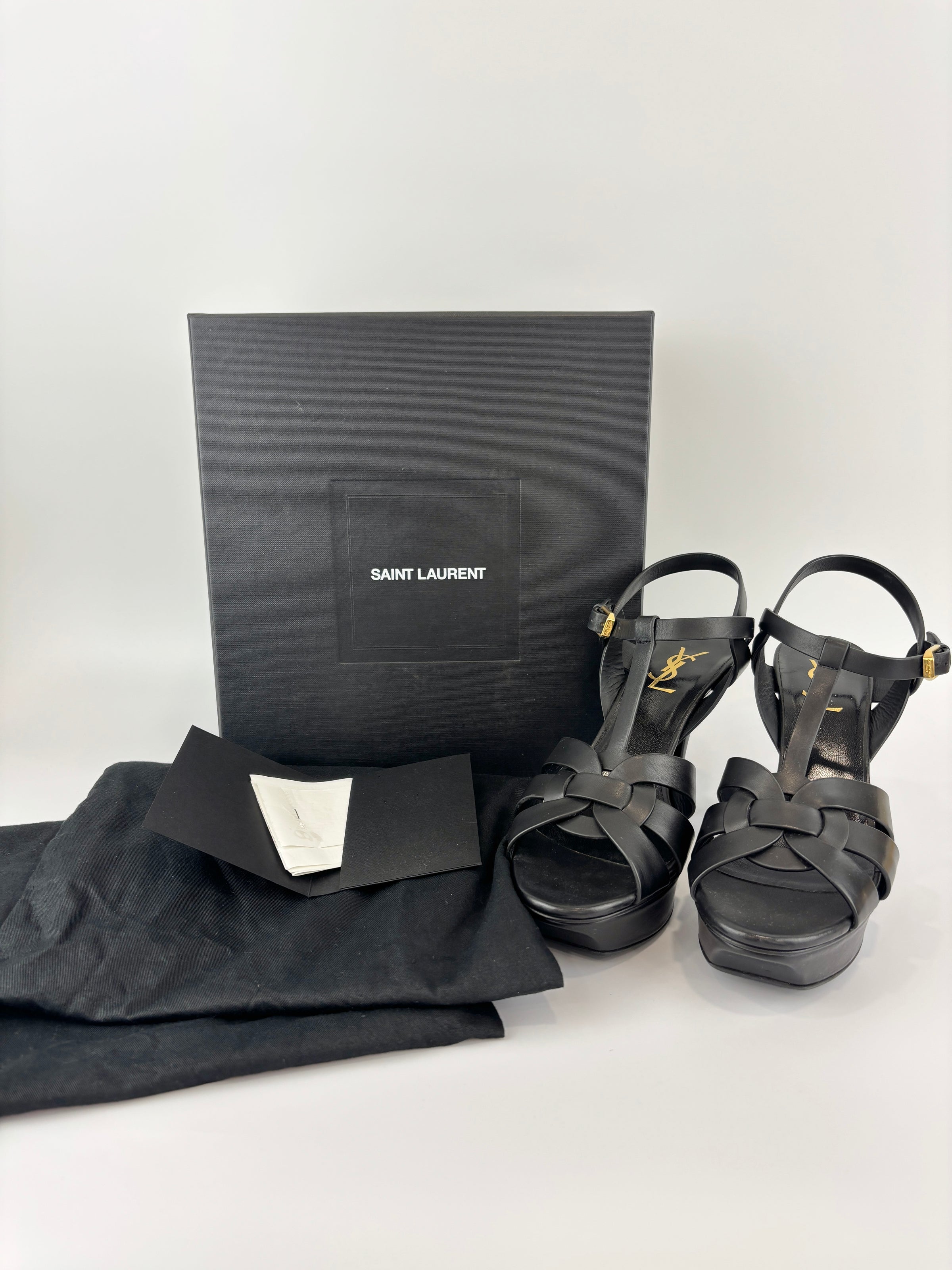 Tribute 75 Platform Sandals Black Size 39