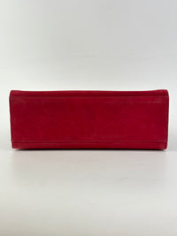 AD21 3045 Vintage Suede Clutch with Chain