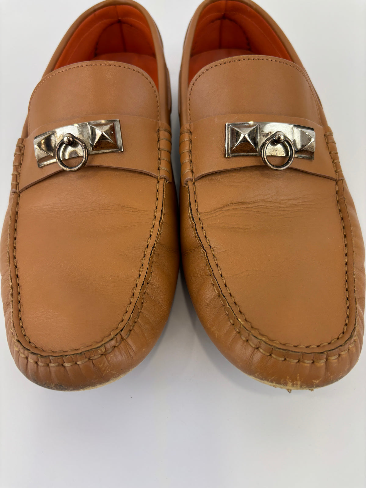 Men's Brown Irving Loafers Size 43.5
