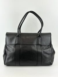 Bayswater Heavy Grain Leather Tote Bag Black