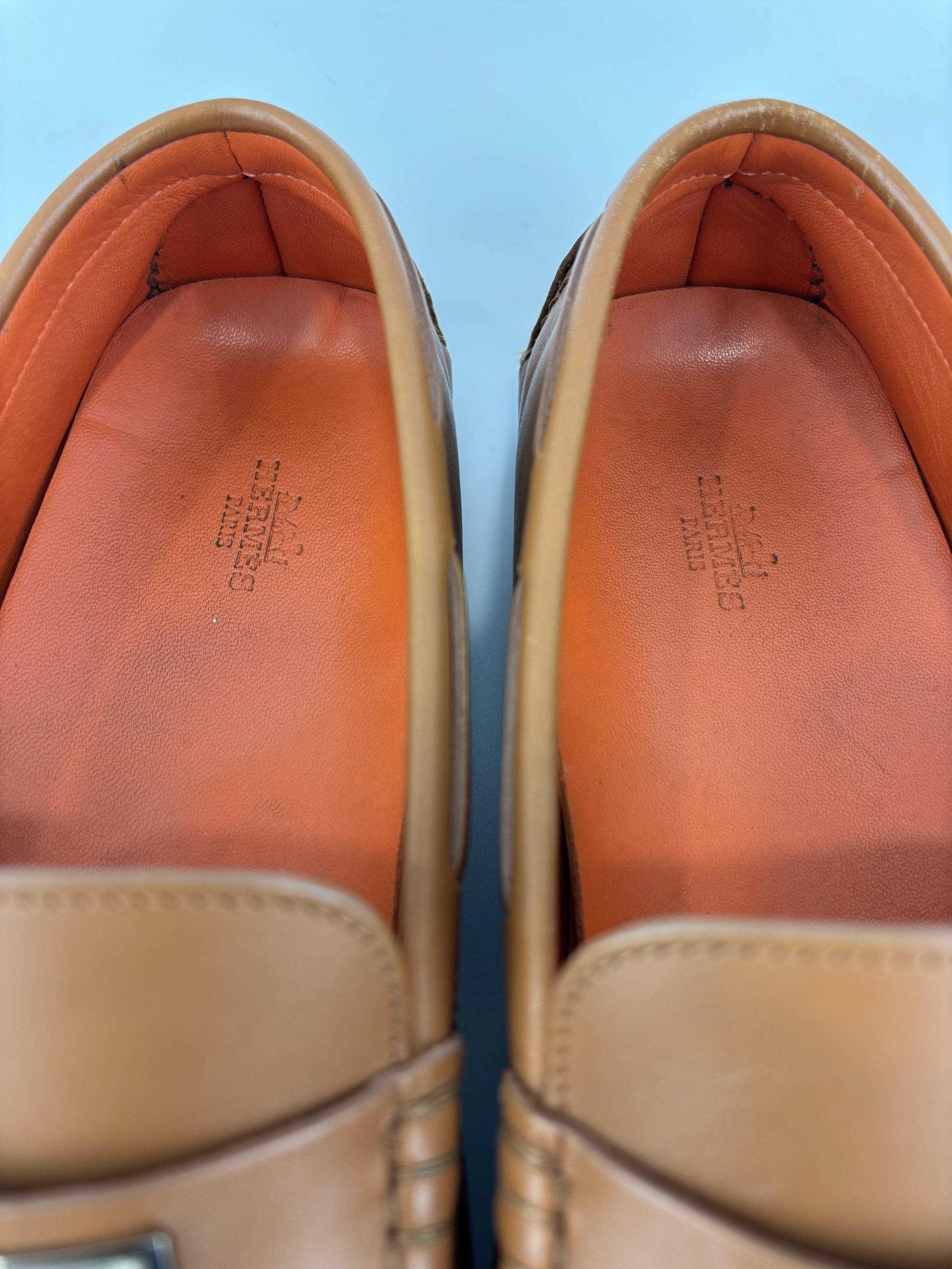 Men's Brown Irving Loafers Size 43.5