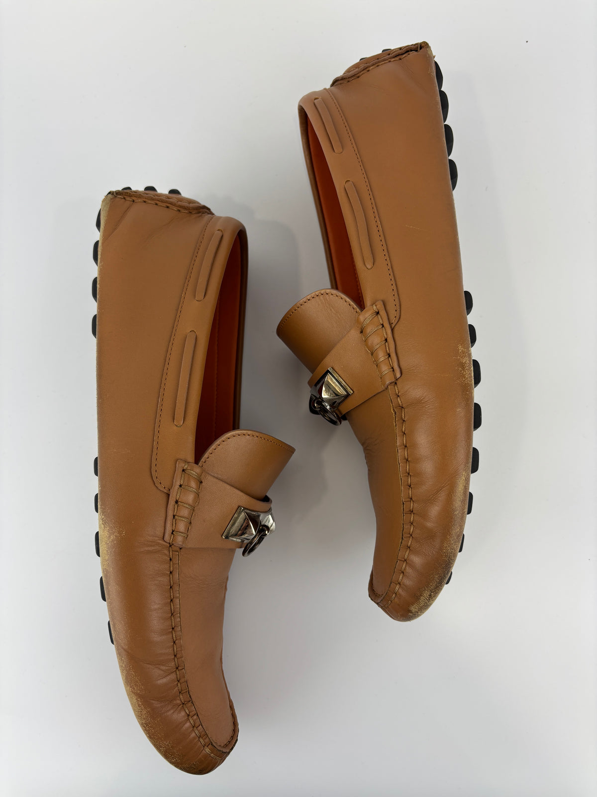Men's Brown Irving Loafers Size 43.5