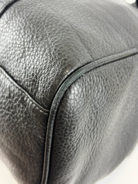Bayswater Heavy Grain Leather Tote Bag Black