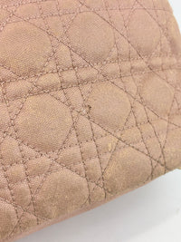 Medium Panarea Coated Canvas Cannage Tote Rosato