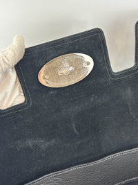 Bayswater Heavy Grain Leather Tote Bag Black