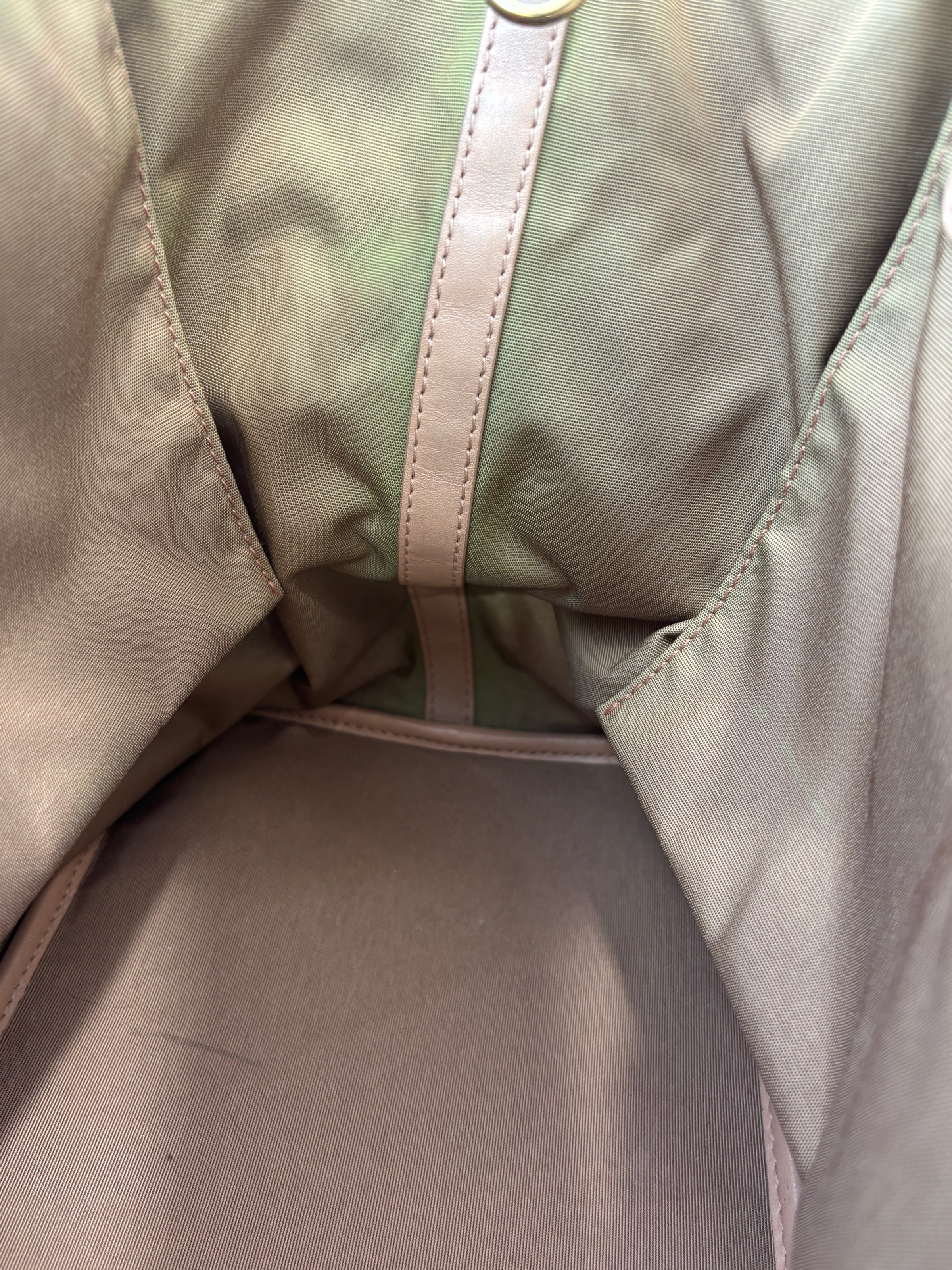 Medium Panarea Coated Canvas Cannage Tote Rosato